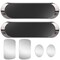 2 Pack Universal Magnetic Car Mounts Dashboard Magnet Phone Holder Stand Fit For Iphone Galaxy Ipad